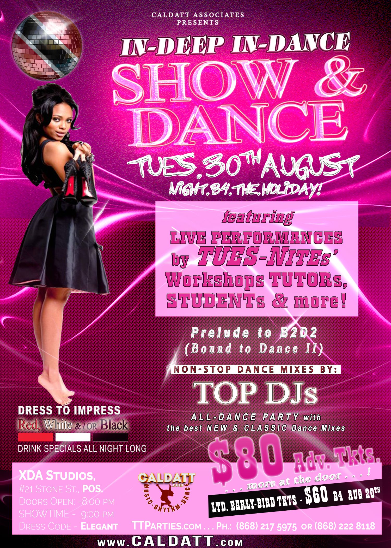 In-Deep-In-Dance Show & Dance . . . The prelude to "Bound to Dance II" All-Dance Party!